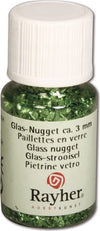 RAYHER---GLITTER-PIETRINE-IN-VETRO-10ML---COLORE-VERDE
