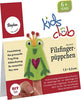 RAYHER---KIT-PER-BURATTINO-DA-DITO-IN-FELTRO---RAPPRESENTAZIONE-RE-RANOCCHIO-7,5X5,5CM