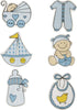 RAYHER---MINIATURA-IN-LEGNO-BABY-BLU-CON-ADESIVO-3X3,5CM-6PZ