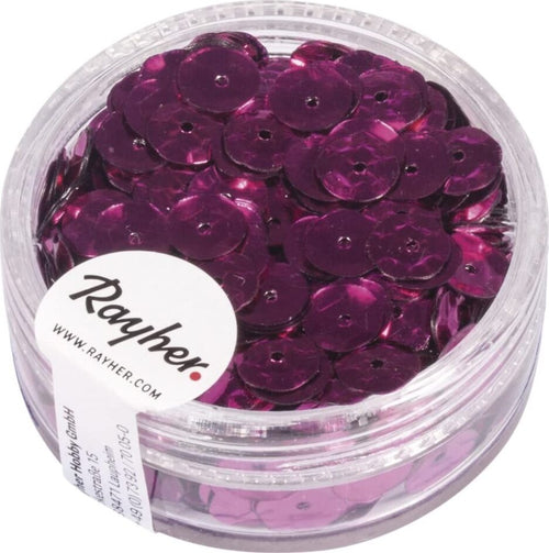 RAYHER---PAILLETTE-CONCAVE-FUCSIA-6MM-6GR