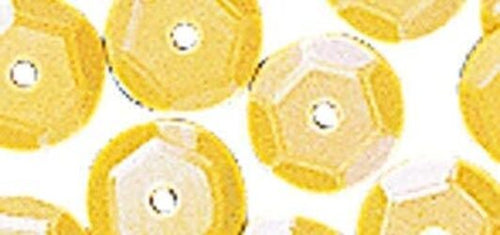 RAYHER---PAILLETTE-CONCAVE-GIALLO-IRIDISCENTE-6MM---6GR