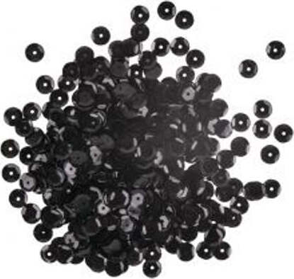 RAYHER---PAILLETTE-CONCAVE-NERO-6MM---6GR*