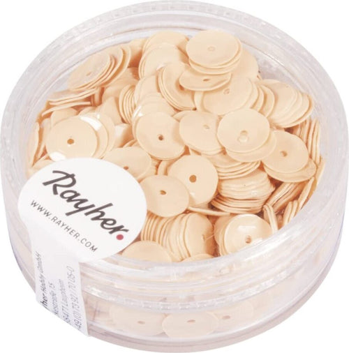 RAYHER---PAILLETTE-CONCAVE-ROSA-CARNICINO-6MM---6GR