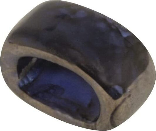 RAYHER---PERLINA-FORMA-OVALE-IN-CERAMICA-ø1,8cm---COLORE-BLU-NOTTE