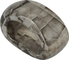 RAYHER---PERLINA-FORMA-OVALE-IN-CERAMICA-ø1,8cm---COLORE-GRIGIO-CHIARO