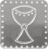 RAYHER---PLACCA-IN-METALLO-CALICE-CON-PUNTO-ADESIVO-4X4CM-8PZ