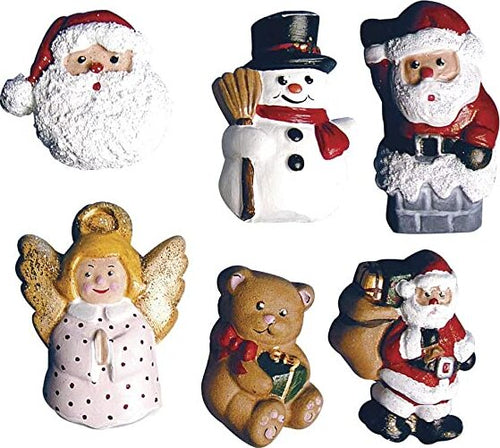 RAYHER---STAMPO-PER-COLATA---FIGURE-NATALIZIE---6-MOTIVI-14,5x18cm