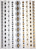 RAYHER---TATUAGGIO-METALLIZZATO-14X21-CM-ORO-ARGENTO-NERO