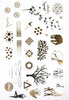 RAYHER---TATUAGGIO-METALLIZZATO-14X21-CM-ORO-ARGENTO-NERO