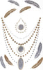 RAYHER---TATUAGGIO-METALLIZZATO-14X21-CM-ORO-ARGENTO-NERO
