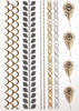 RAYHER---TATUAGGIO-METALLIZZATO-14X21-CM-ORO-ARGENTO-NERO