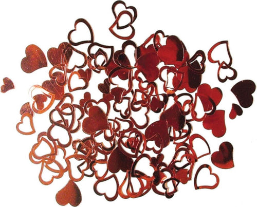RAYHER--12-GRAMMI---CUORI-DI-PAILETTE-7-12MM---COLORE-ROSSO