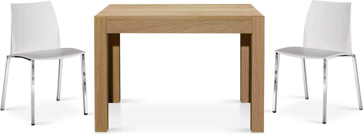 RAYMOND---tavolo-da-pranzo-moderno-allungabile-in-rovere-naturale-80x110/160-Marrone-Milani-Home