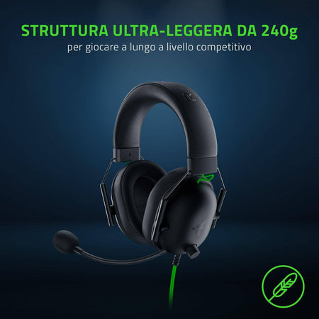 Razer Cuffie Gaming Wired Blackshark V2 X PS4/PS5/Xbox/Switch/Pc Usato