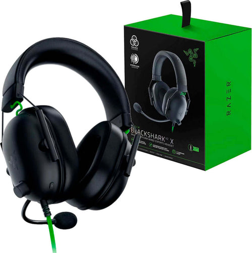 RAZER-CUFFIE-GAMING-WIRED-BLACKSHARK-V2-X-PS4/PS5/XBOX/SWITCH/PC