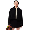 Lacoste giacche donna lacoste - blusone - nero da donna