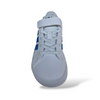 Sneakers bambino Adidas Grand Court 3.0 bianco celeste pelle