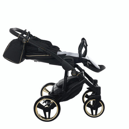 Diamond Mirror Satin V2 2 in 1 Nero Navicella Oro Telaio Nero