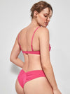 Slip con top bikini Gisela Fucsia