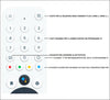 Telecomando BIG Bianco per Homatics BOX R / R PLUS / Q / DONGLE G