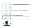 Telecomando BIG Nero per Homatics BOX R / R PLUS / Q / DONGLE G