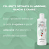 Crema Snellente Anticellulite - Effetto Tonificante e Rassodante con Sensazione di Freschezza | Formula Drenante per Gambe, Glutei e Addome | AdipoZero - Texture Leggera e Facile da Applicare 200ml