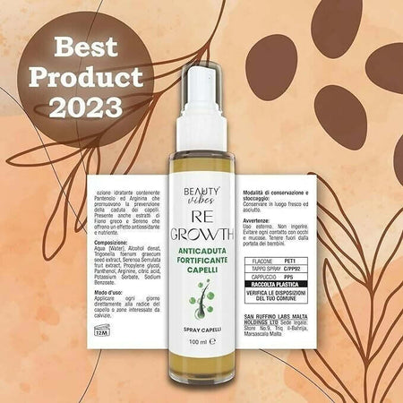Re-growth-spray-rinforzante-per-capelli-uomo-e-donna-100ml-|-siero-anticaduta-naturale-|-attivatore-ricrescita-veloce-|-trattamento-anticaduta-capelli-|-formula-stimolante-per-folicoli