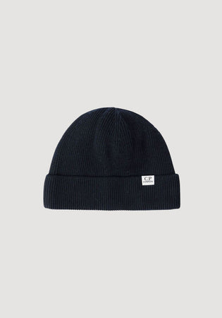 C.P. Company RE-WOOL SHORT BEANIE da uomo