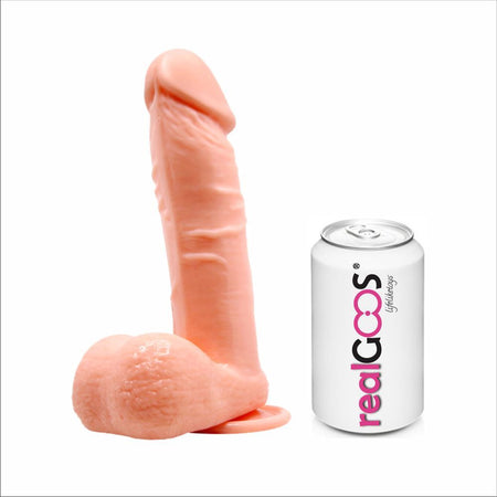 Realgoos® Fallo Realistico Dildo Classico con Ventosa e Testicoli in Morbido Tpr Color Carne 195 mm Salute e cura della persona/Erotismo e contraccezione/Sex toys/Dildo/Dildo realistici Kondorama - Martinsicuro, Commerciovirtuoso.it