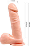 Realgoos® Fallo Realistico Dildo Classico con Ventosa e Testicoli in Morbido Tpr Color Carne 195 mm Salute e cura della persona/Erotismo e contraccezione/Sex toys/Dildo/Dildo realistici Kondorama - Martinsicuro, Commerciovirtuoso.it