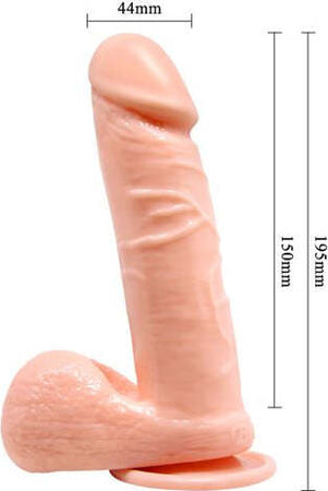 Realgoos® Fallo Realistico Dildo Classico con Ventosa e Testicoli in Morbido Tpr Color Carne 195 mm Salute e cura della persona/Erotismo e contraccezione/Sex toys/Dildo/Dildo realistici Kondorama - Martinsicuro, Commerciovirtuoso.it