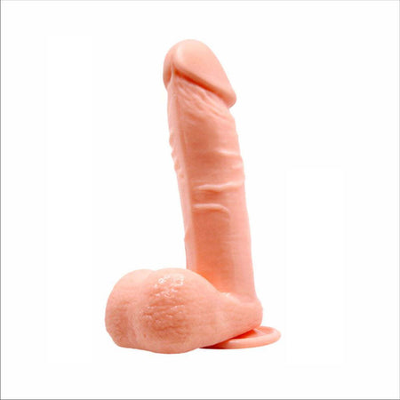 Realgoos® Fallo Realistico Dildo Classico con Ventosa e Testicoli in Morbido Tpr Color Carne 195 mm Salute e cura della persona/Erotismo e contraccezione/Sex toys/Dildo/Dildo realistici Kondorama - Martinsicuro, Commerciovirtuoso.it