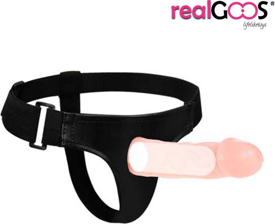 Realgoos® Fallo Realistico Indossabile Cavo Per Lui Strap On Da Uomo Non Vibrante In Morbido Tpr 155 x 40 mm Salute e cura della persona/Erotismo e contraccezione/Sex toys/Strap-on Kondorama - Martinsicuro, Commerciovirtuoso.it