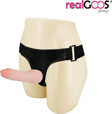 Realgoos® Fallo Realistico Indossabile Per Lei Strap On Da Donna Non Vibrante In Morbido Tpr Mm 160 X 33 Salute e cura della persona/Erotismo e contraccezione/Sex toys/Strap-on Kondorama - Martinsicuro, Commerciovirtuoso.it