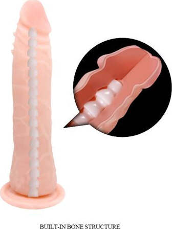 Realgoos® Fallo Realistico Vertebrato Flessibile In Morbido TPR Color Carne 200 x 37 mm Salute e cura della persona/Erotismo e contraccezione/Sex toys/Dildo/Dildo realistici Kondorama - Martinsicuro, Commerciovirtuoso.it