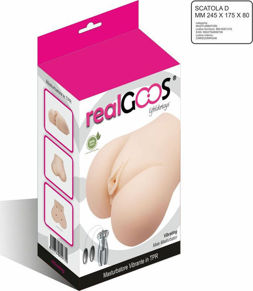 Realgoos® Masturbatore Parte Anatomica Ano E Vagina Vibranti Con Glutei In Morbido TPR Color Carne Salute e cura della persona/Erotismo e contraccezione/Sex toys/Masturbatori maschili/Masturbatori realistici Kondorama - Martinsicuro, Commerciovirtuoso.it
