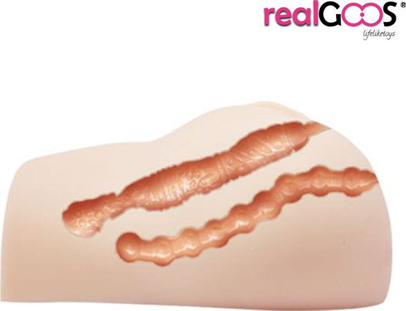 Realgoos® Masturbatore Parte Anatomica Ano E Vagina Vibranti Con Glutei In Morbido TPR Color Carne Salute e cura della persona/Erotismo e contraccezione/Sex toys/Masturbatori maschili/Masturbatori realistici Kondorama - Martinsicuro, Commerciovirtuoso.it