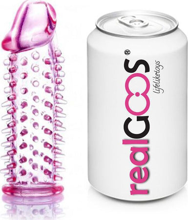Realgoos Prolunga Fallica Elastica Super Stretch Penis Sleeve In Tpe Rosa Con Stimolatori Salute e cura della persona/Erotismo e contraccezione/Sex toys/Guaine e prolunghe per il pene Kondorama - Martinsicuro, Commerciovirtuoso.it