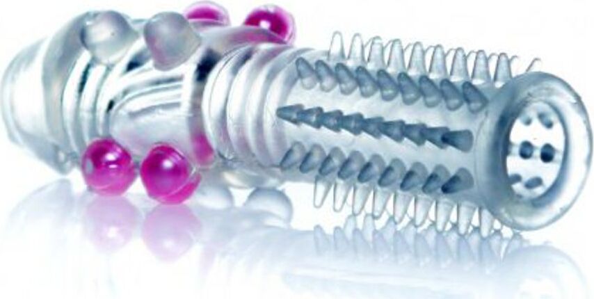 Realgoos® Prolunga Fallica Elastica Super Stretch Penis Sleeve In Tpe Trasparente Con Stimolatori Salute e cura della persona/Erotismo e contraccezione/Sex toys/Guaine e prolunghe per il pene Kondorama - Martinsicuro, Commerciovirtuoso.it