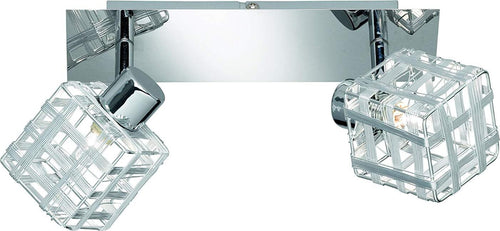 REALITY-LEUCHTEN---BARRA-2-LUCI-QUADRATE-2XG9-28W