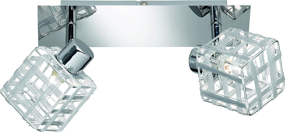 REALITY-LEUCHTEN---BARRA-2-LUCI-QUADRATE-2XG9-28W