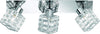 REALITY-LEUCHTEN---Barra-con-3-Spot,-Quadrato,-41-cm,-Cromato-G9