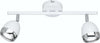 REALITY-LEUCHTEN---BARRA-DA-SOFFITTO-NANTES-LED-BIANCA-CROMO-2-SPOTS-LUNGHEZZA-35CM***