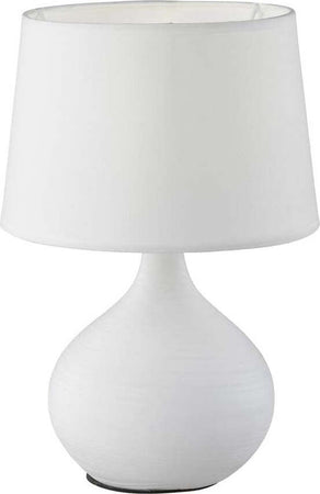 REALITY-LEUCHTEN---LAMPADA-DA-TAVOLO-MARTIN-CON-BASE-IN-CERAMICA-BIANCO-H-290-MM
