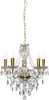 REALITY-LEUCHTEN---LAMPADARIO-CLASSICO-LUSTER-A-5-LUCI-IN-ACRILICO-ORO-52CM-E14