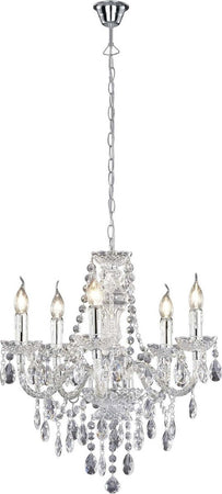 REALITY-LEUCHTEN---LAMPADARIO-CLASSICO-LUSTER-CON-5-LUCI-IN-ACRILICO-TRASPARENTE-52CM-E14