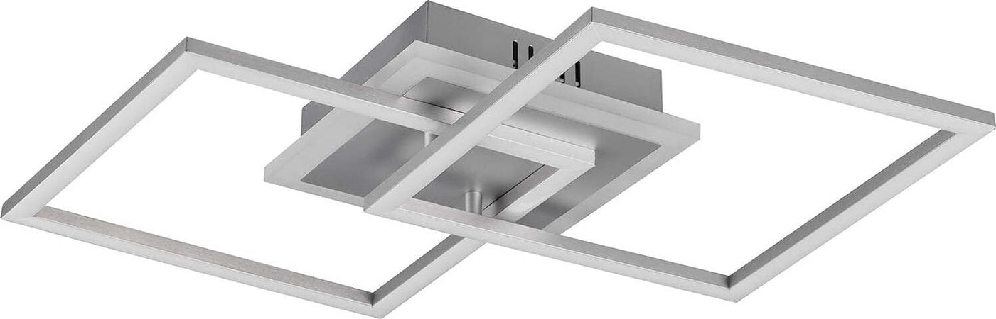 REALITY-LEUCHTEN---PLAFONIERA-VENIDA-A-LED-DOPPIO-QUADRATO-IN-ALLUMINIO-LARGHEZZA-57,5CM