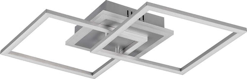 REALITY-LEUCHTEN---PLAFONIERA-VENIDA-A-LED-DOPPIO-QUADRATO-IN-ALLUMINIO-LARGHEZZA-57,5CM