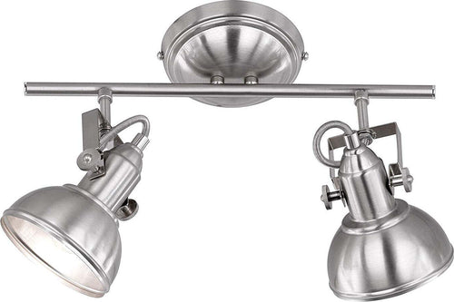 Reality-Leuchten-2-Spot-Reality-R80153001-Gina-Faretto,-3xE14,-40-W,-Bianco,-60.5x13x25.5-cm-E14,-Nichel-Opaco