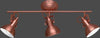 Reality-Leuchten-R80153029-Gina-Barra-con-3-Spot,-Metallo,-61-cm-E14,-40-W,-Color-cobre-[Classe-di-efficienza-energetica-A]